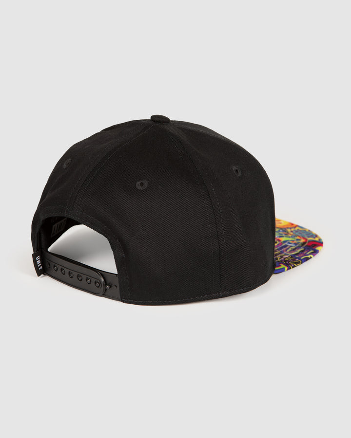UNIT Fizzle Youth Flat Peak Snapback Cap