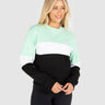 Coco Crew Sweater Mint