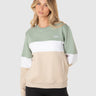 Coco Crew Sweater Sage Green