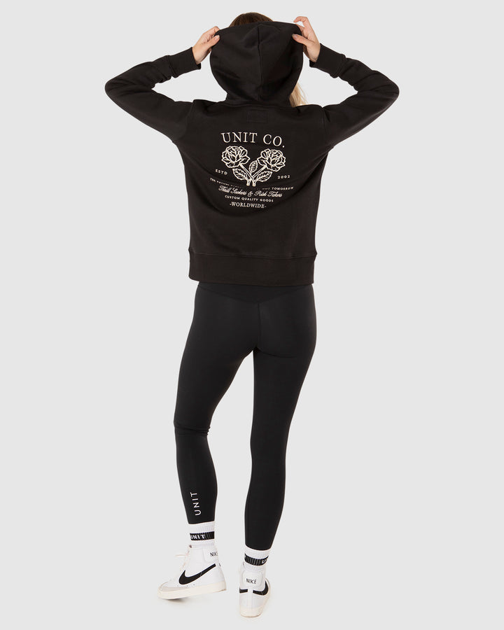 UNIT Rosette Ladies Pullover Hoodie