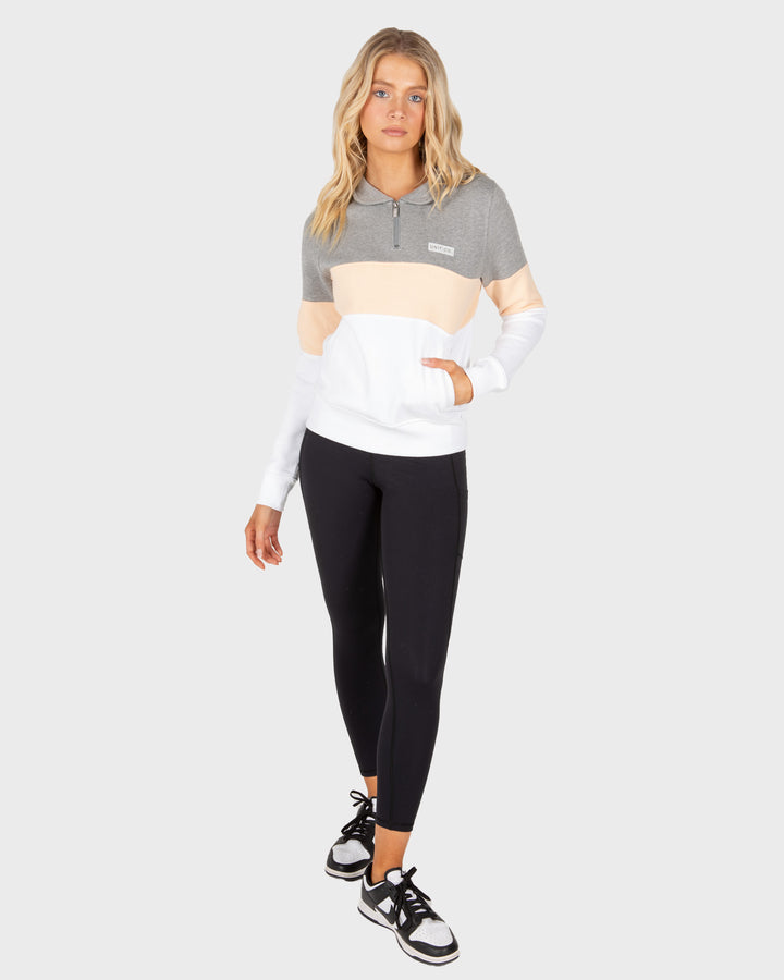 UNIT Coco Ladies Pullover Half Zip Sweater
