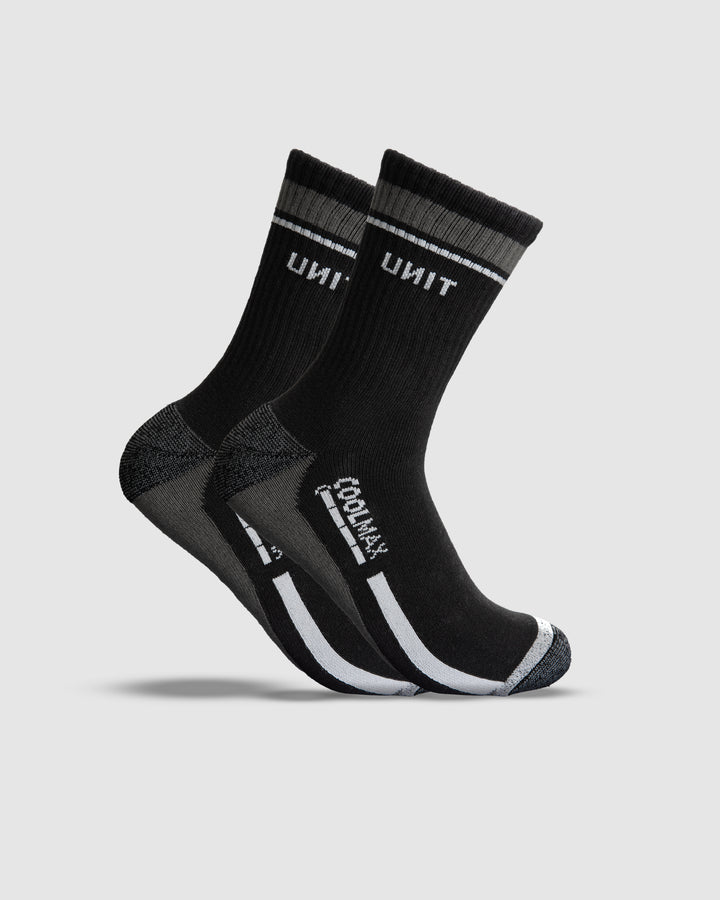 UNIT Coolmax Crew Men's Socks (2 Pack)
