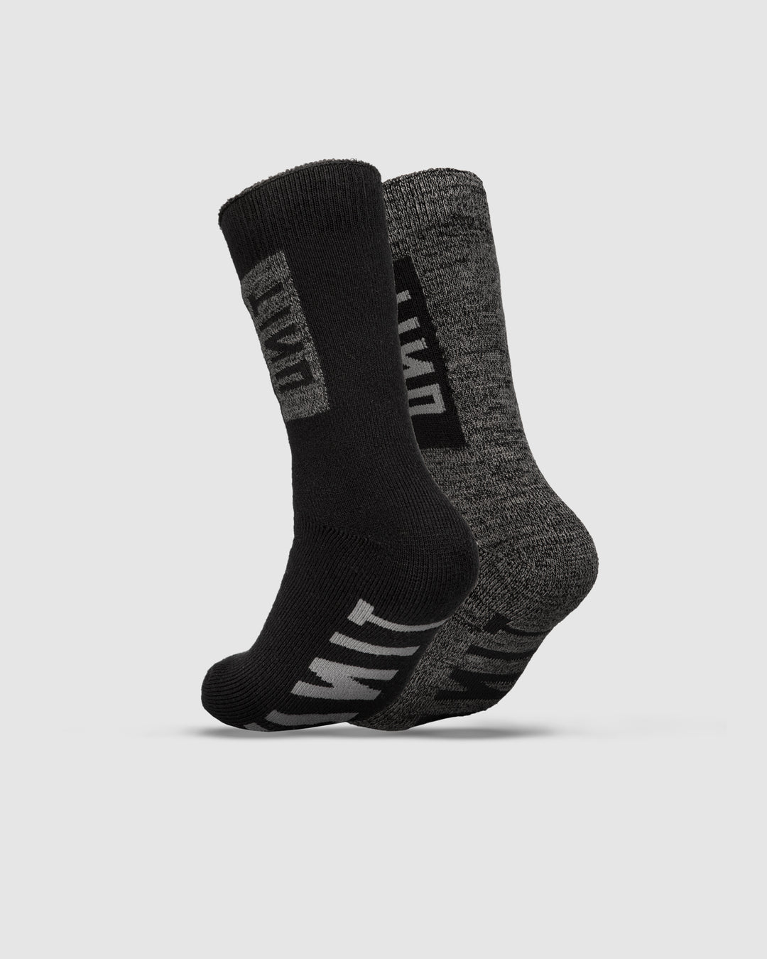 UNIT Crew Men's Ultra Thick Bamboo Hi-Lux Socks - 2 Pack