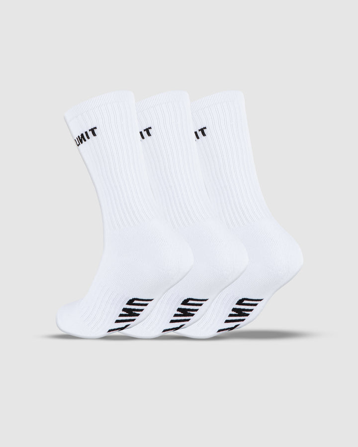 UNIT Crew Men's Hi-Lux 3 Pack Socks