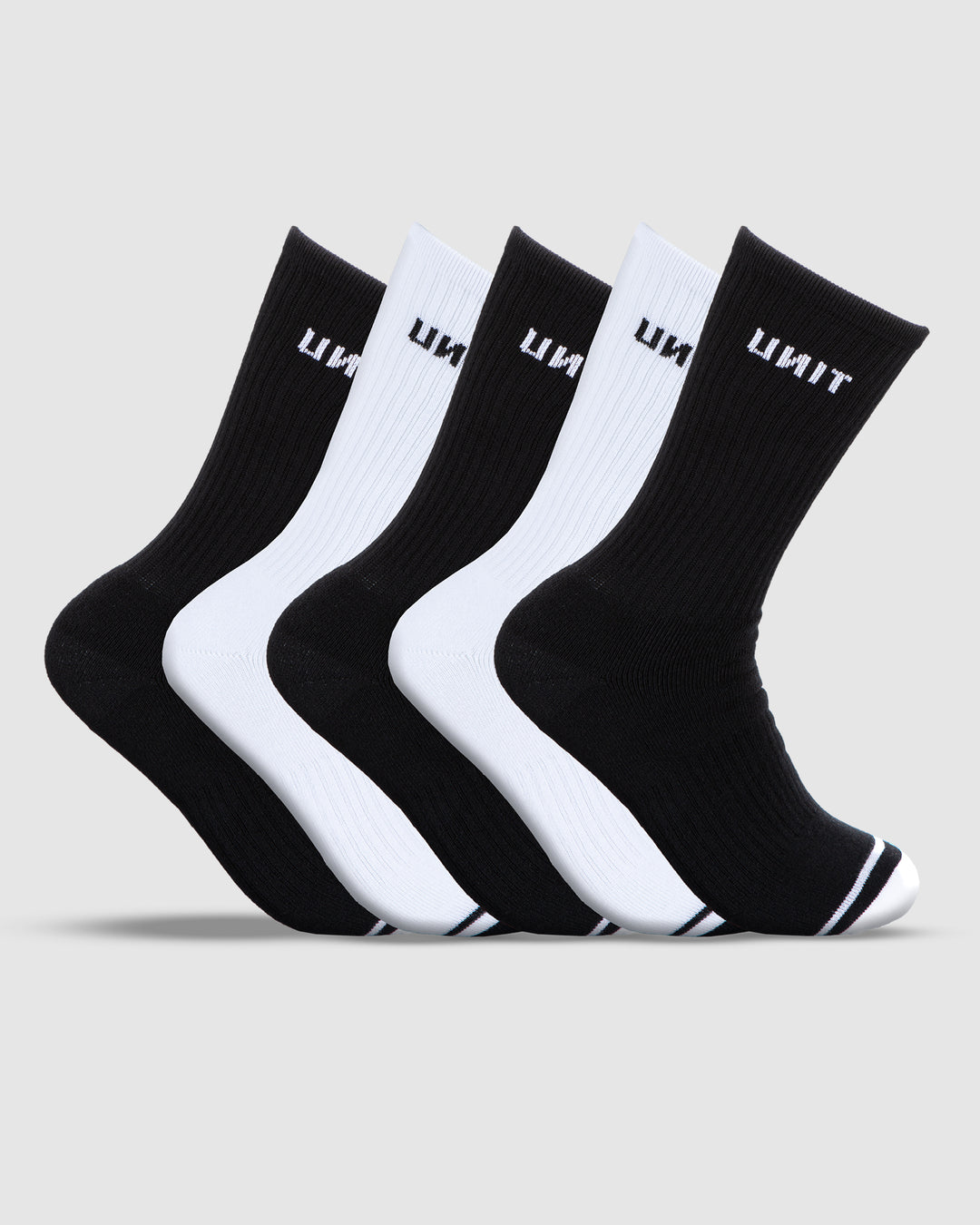 UNIT Crew Men's 5 Pack Bamboo Socks
