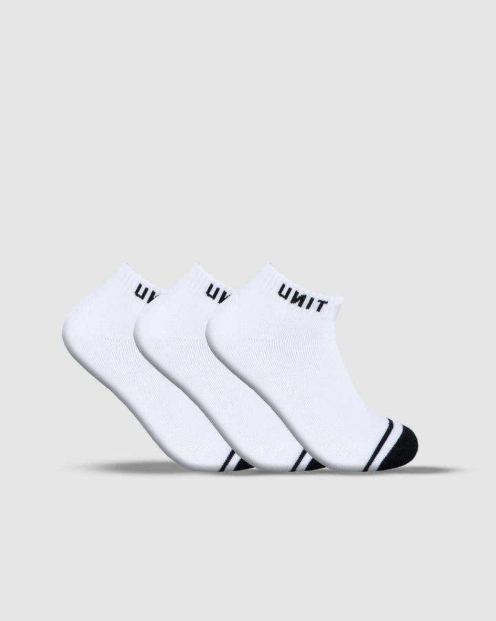 UNIT Crew Men's Bamboo Ankle Socks - 3 Pack
