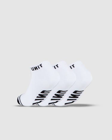 Men's Bamboo Ankle Socks 3-Pack White