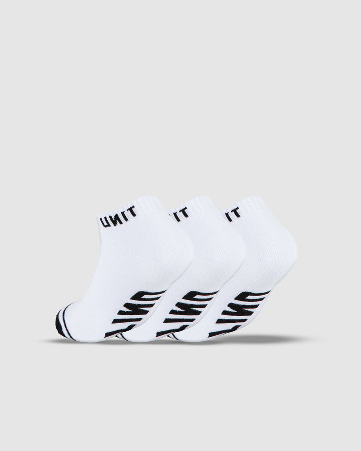 UNIT Crew Men's Bamboo Ankle Socks - 3 Pack