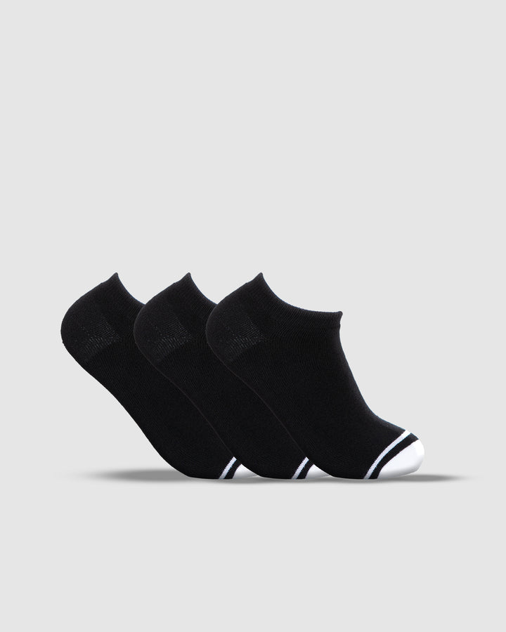 UNIT Men's Bamboo No Show Socks -  3 Pack