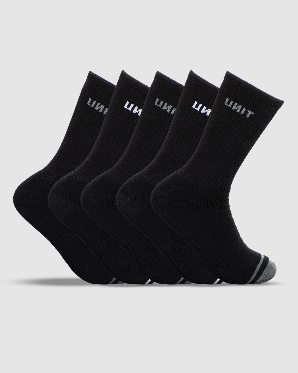 UNIT Crew Hi Lux Men's Socks - 5 Pack