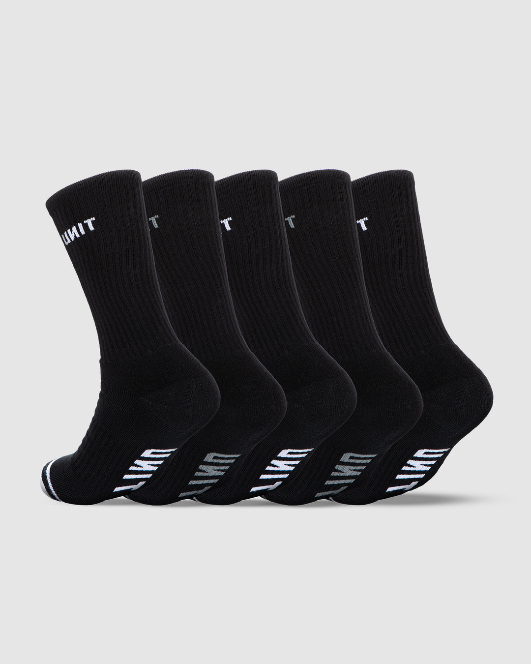 UNIT Crew Hi Lux Men's Socks - 5 Pack