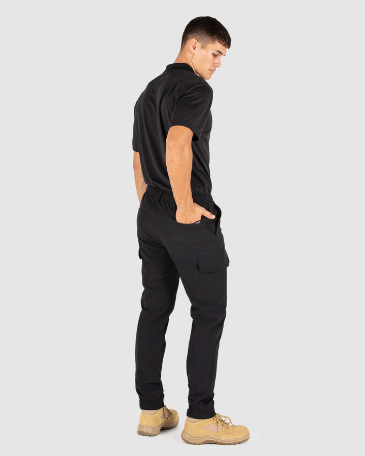 UNIT Mens Cuffed Cargo Flexlite Utility Pants