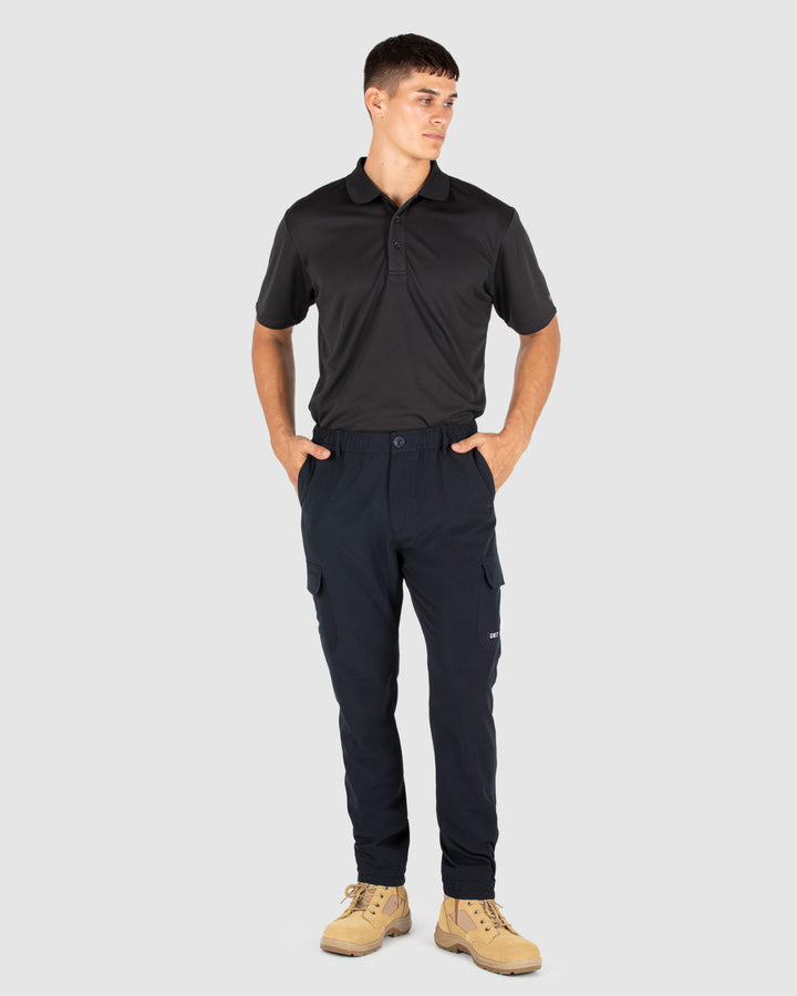 UNIT Mens Cuffed Cargo Flexlite Utility Pants