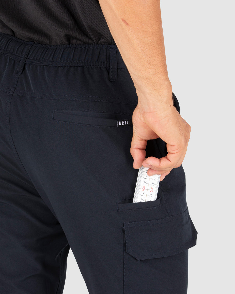 UNIT Mens Cuffed Cargo Flexlite Utility Pants