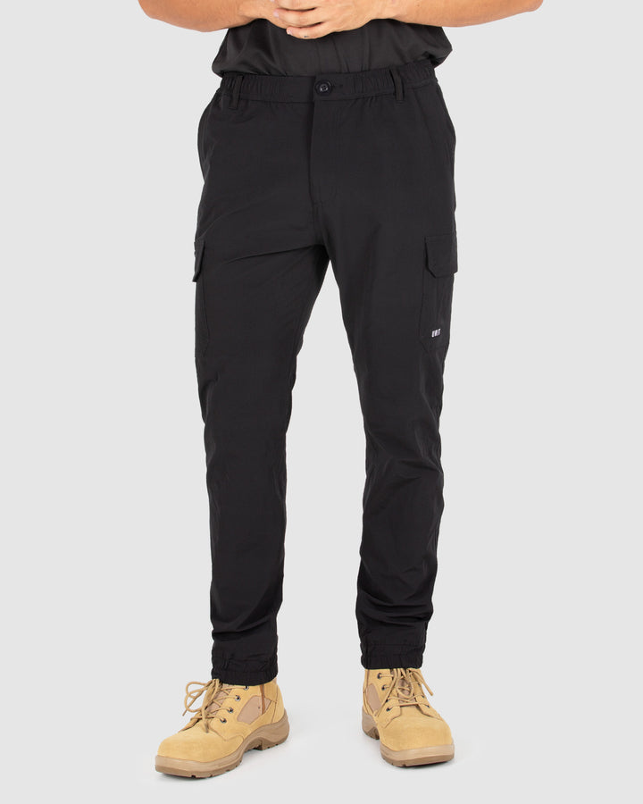 UNIT Mens Cuffed Cargo Flexlite Utility Pants