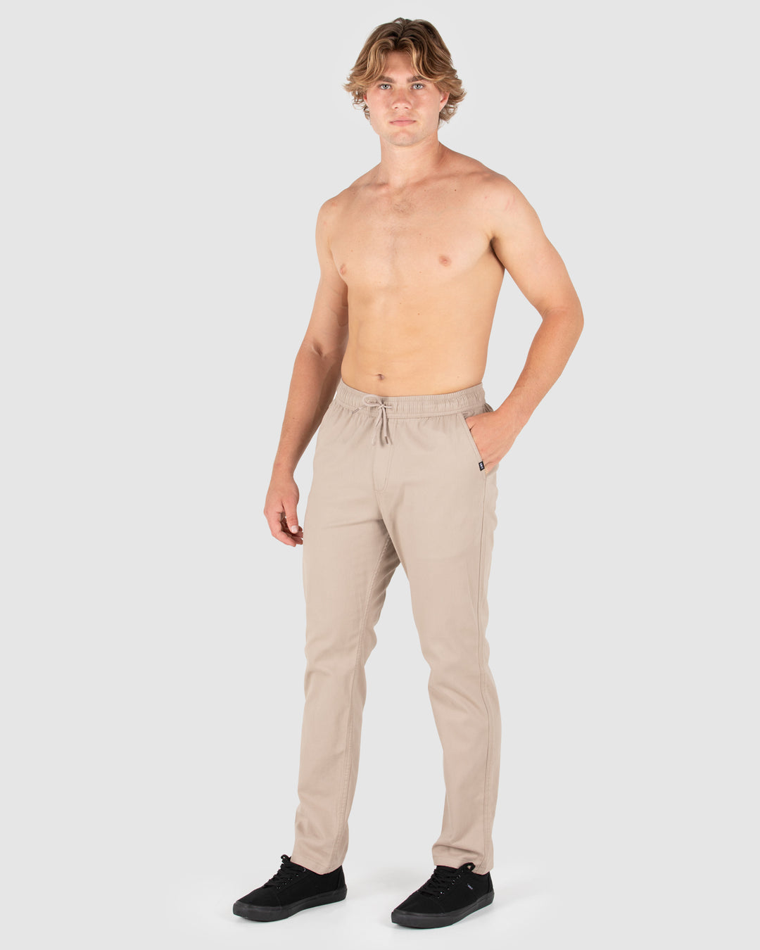 UNIT Pivot Mens Elastic Waist Chino Pants