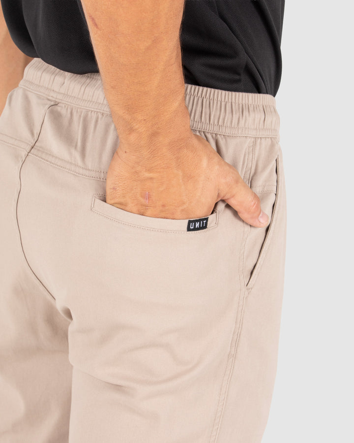 UNIT Pivot Mens Elastic Waist Chino Pants