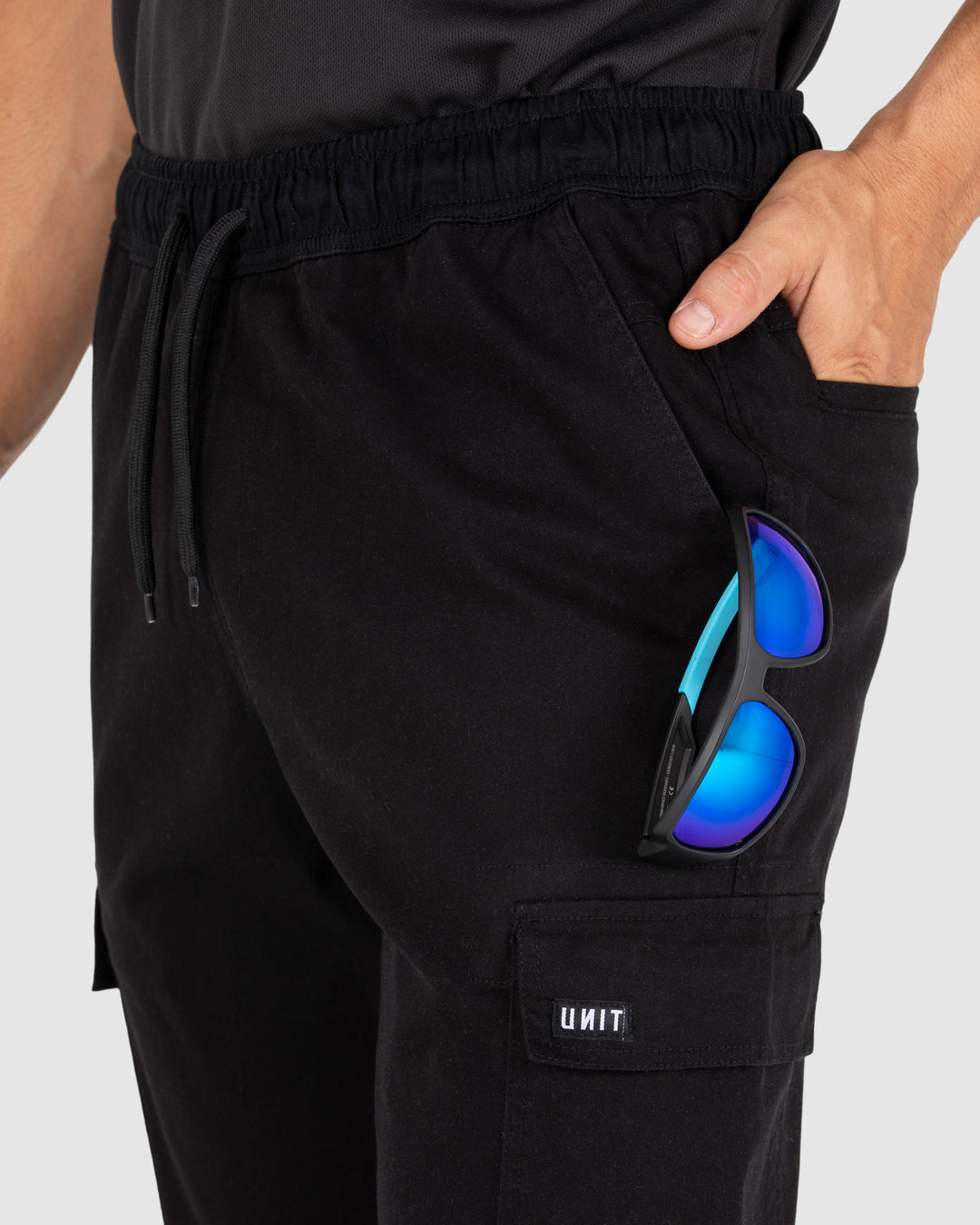 UNIT Pivot Elastic Waist Cuffed Cargo Pants