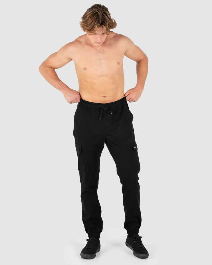 UNIT Pivot Elastic Waist Cuffed Cargo Pants