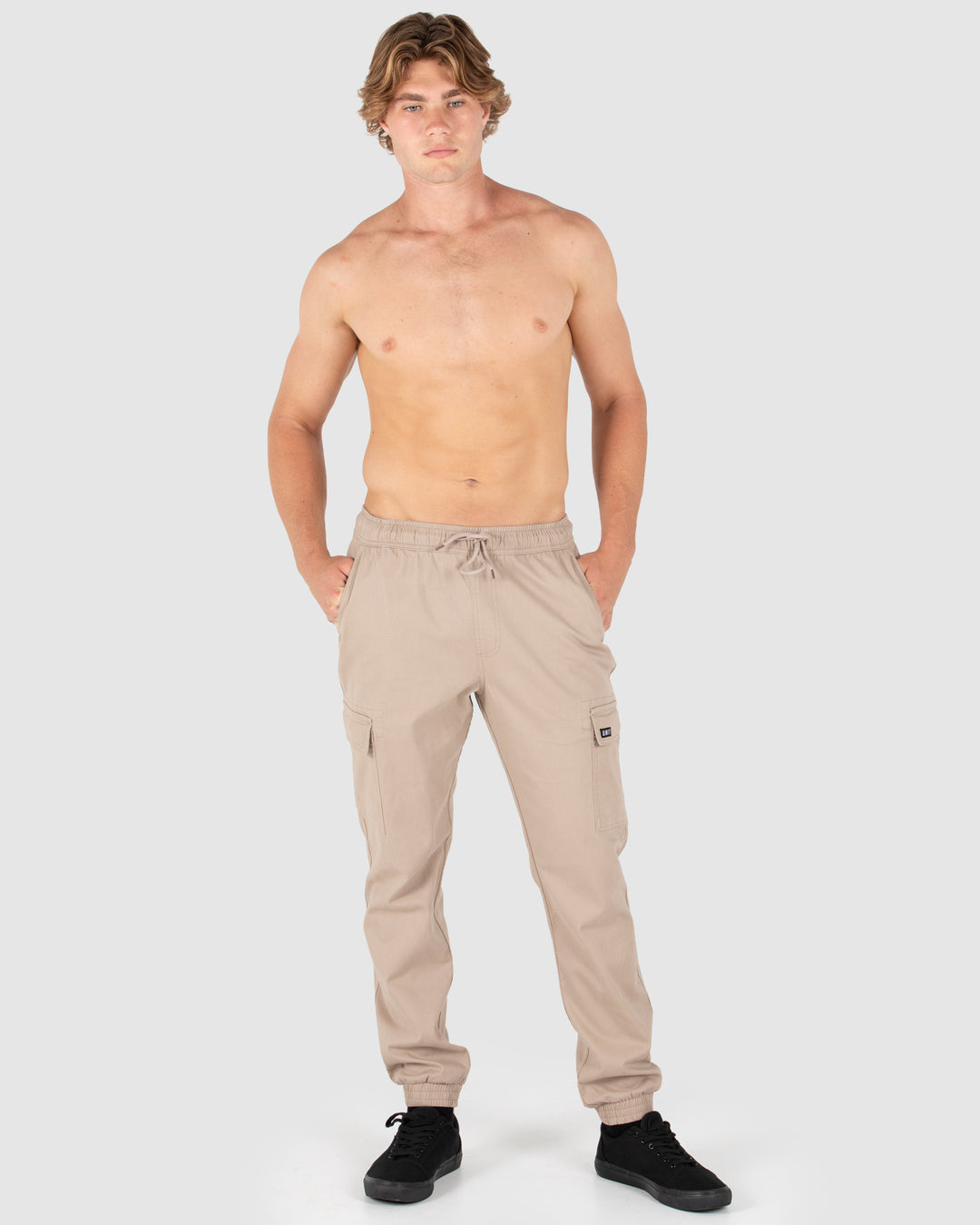 UNIT Pivot Elastic Waist Cuffed Cargo Pants