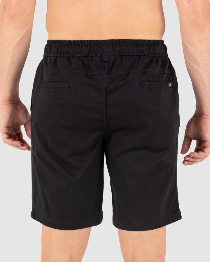 UNIT Pivot Mens Elastic Waist Chino Shorts