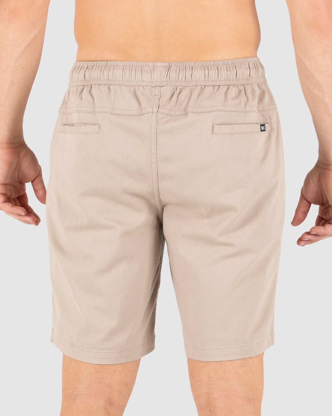 UNIT Pivot Mens Elastic Waist Chino Shorts