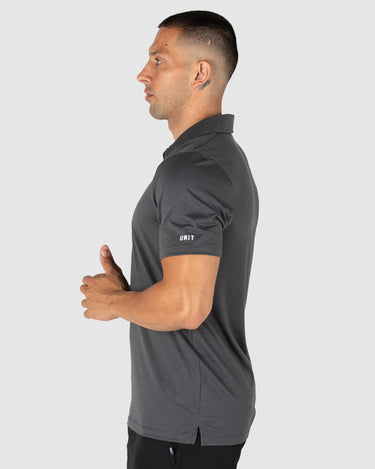 Elite Flex Polo Dark Grey