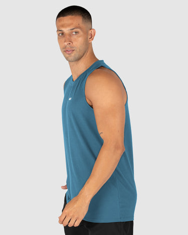 Elite Flex Muscle Tee Blue