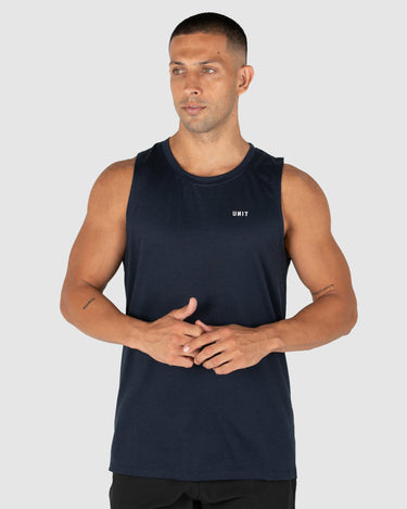 Elite Flex Muscle Tee Navy