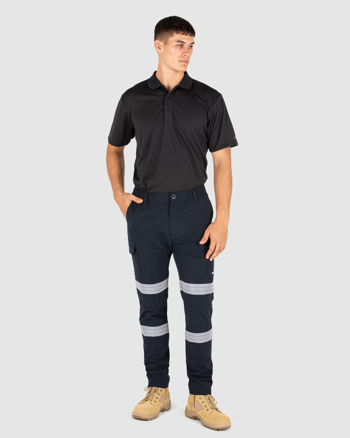 UNIT Mens Flexlite Reflective Utility Pants.