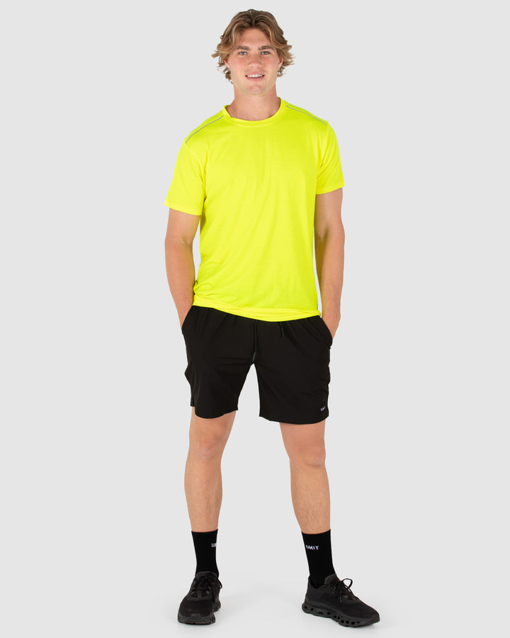 Elite Flex Hi-Vis Tee Fluro Yellow