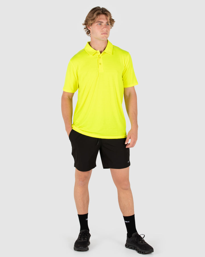 Elite Flex Hi-Vis Polo Yellow
