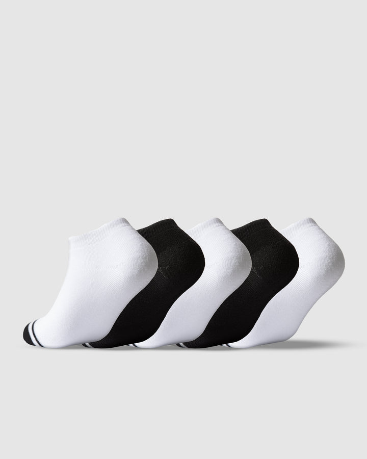 UNIT No Show Ladies Bamboo Socks - 5 Pack