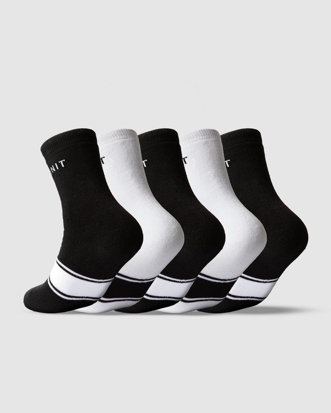 UNIT Crew Ladies Bamboo Socks (5 Pack)