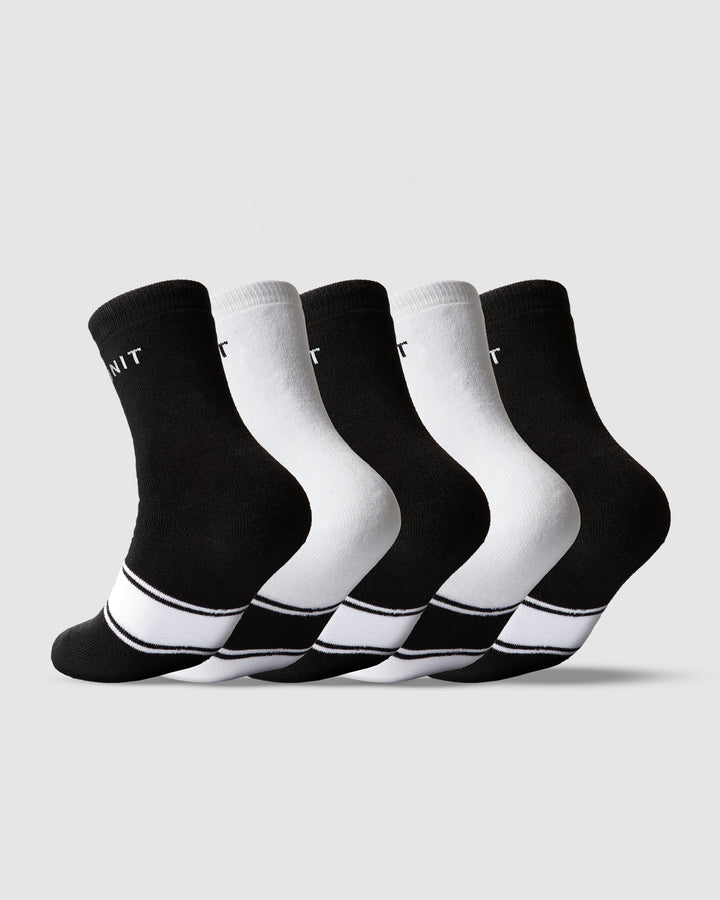 UNIT Crew Ladies Bamboo Socks (5 Pack)