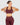 Glide Cross Sports Bra Burgundy