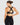 Glide Cross Sports Bra Black