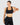 Glide Cross Sports Bra Black