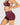 Glide Mini Shorts Burgundy