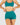 Glide Mini Shorts Forest Green