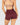 Glide Mini Shorts Burgundy