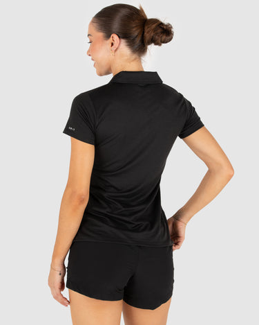 Women's Elite Flex Polo Black