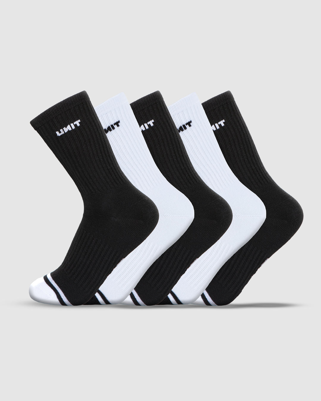 UNIT Crew Youth Hi-Lux Socks (5 Pack)