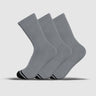 Youth Crew Socks (3 Pack) Grey