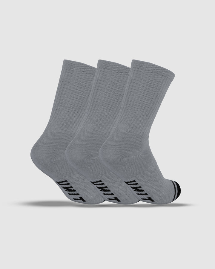 UNIT Crew Youth Hi-Lux Socks (3 Pack)
