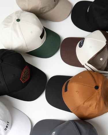 Compass Snapback Black