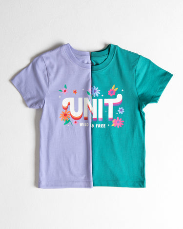 Kids Shine Tee Lavender