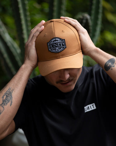 Compass Snapback Brown