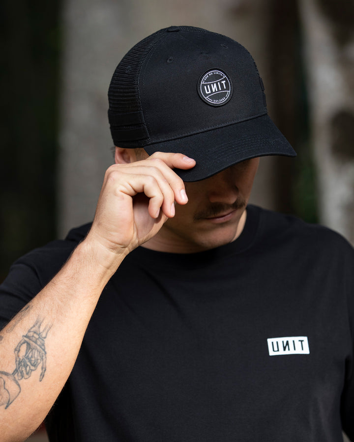 Haul Trucker Cap Black
