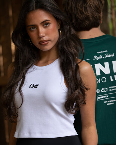 Holter Tank Top White